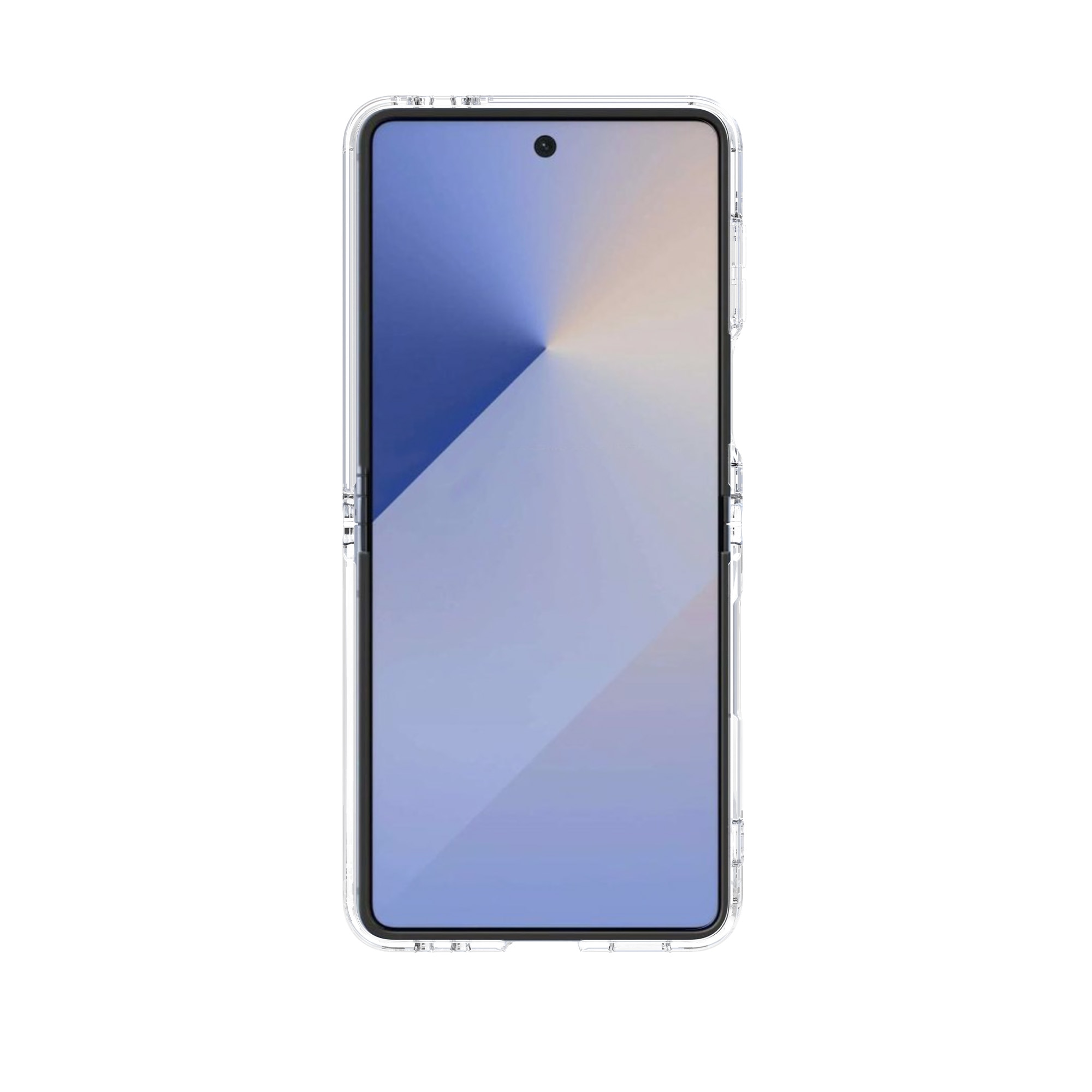 Hybridcase Samsung Galaxy Z Flip 7 transparant
