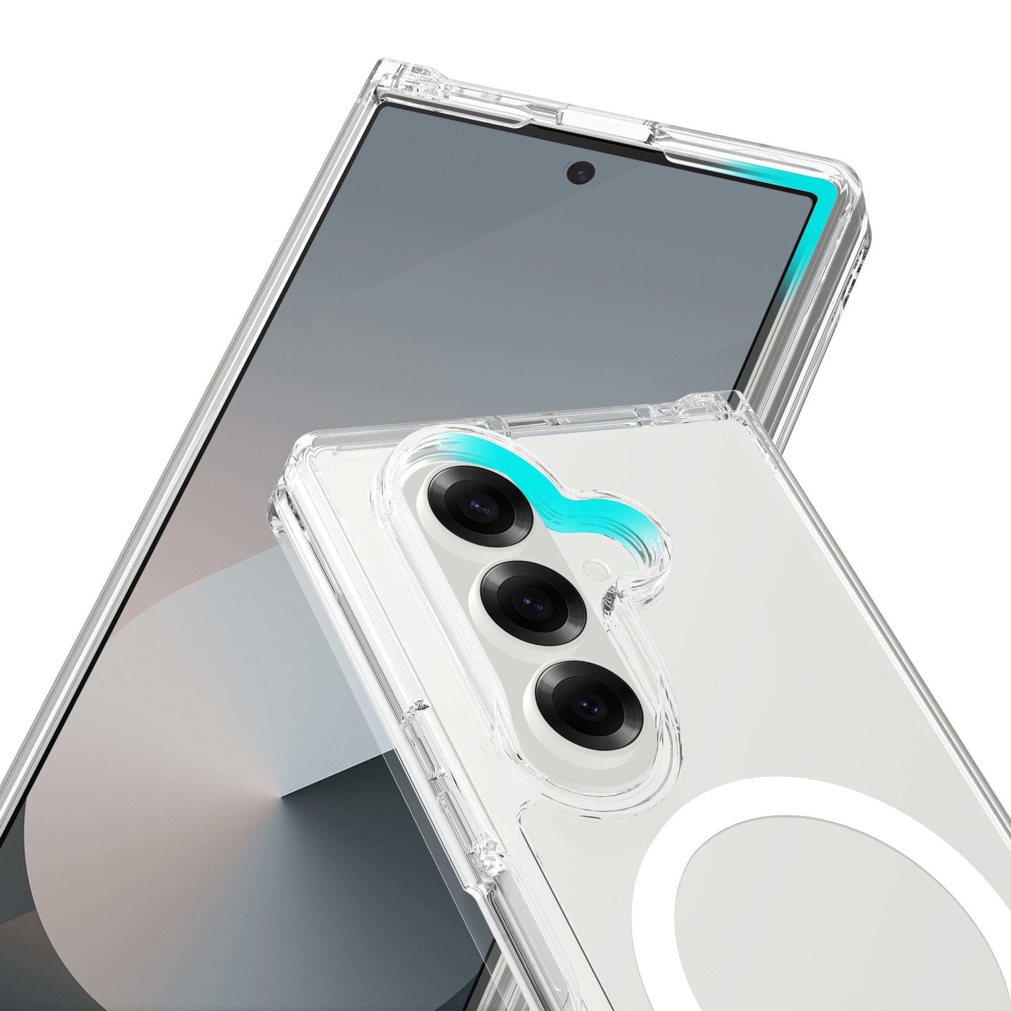 Hybridcase MagSafe Samsung Galaxy Z Fold 7 Transparant