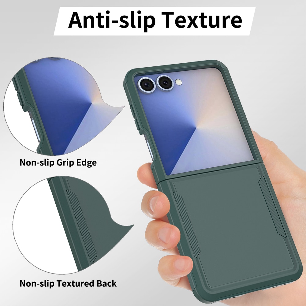 Samsung Galaxy Z Flip 7 Off-road Hybridcase Groen