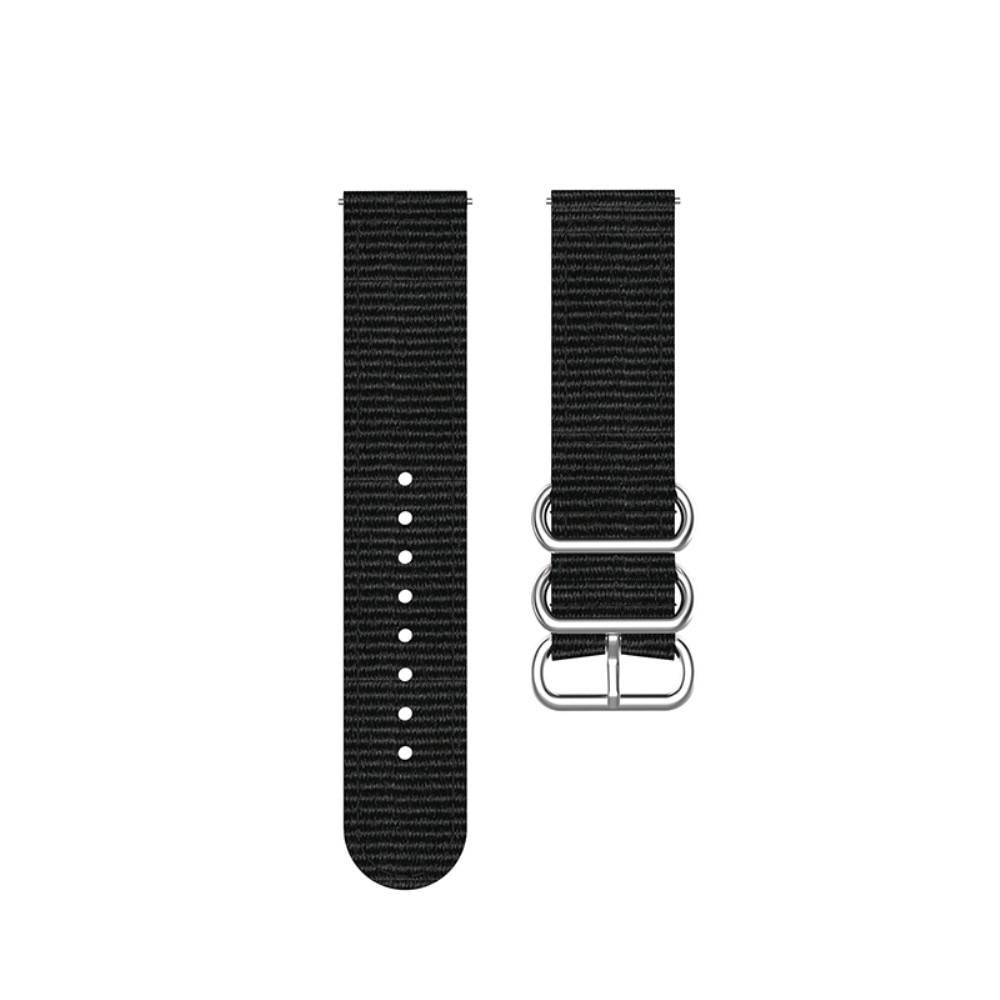 Samsung Galaxy Watch 4 44mm Natobandje zwart