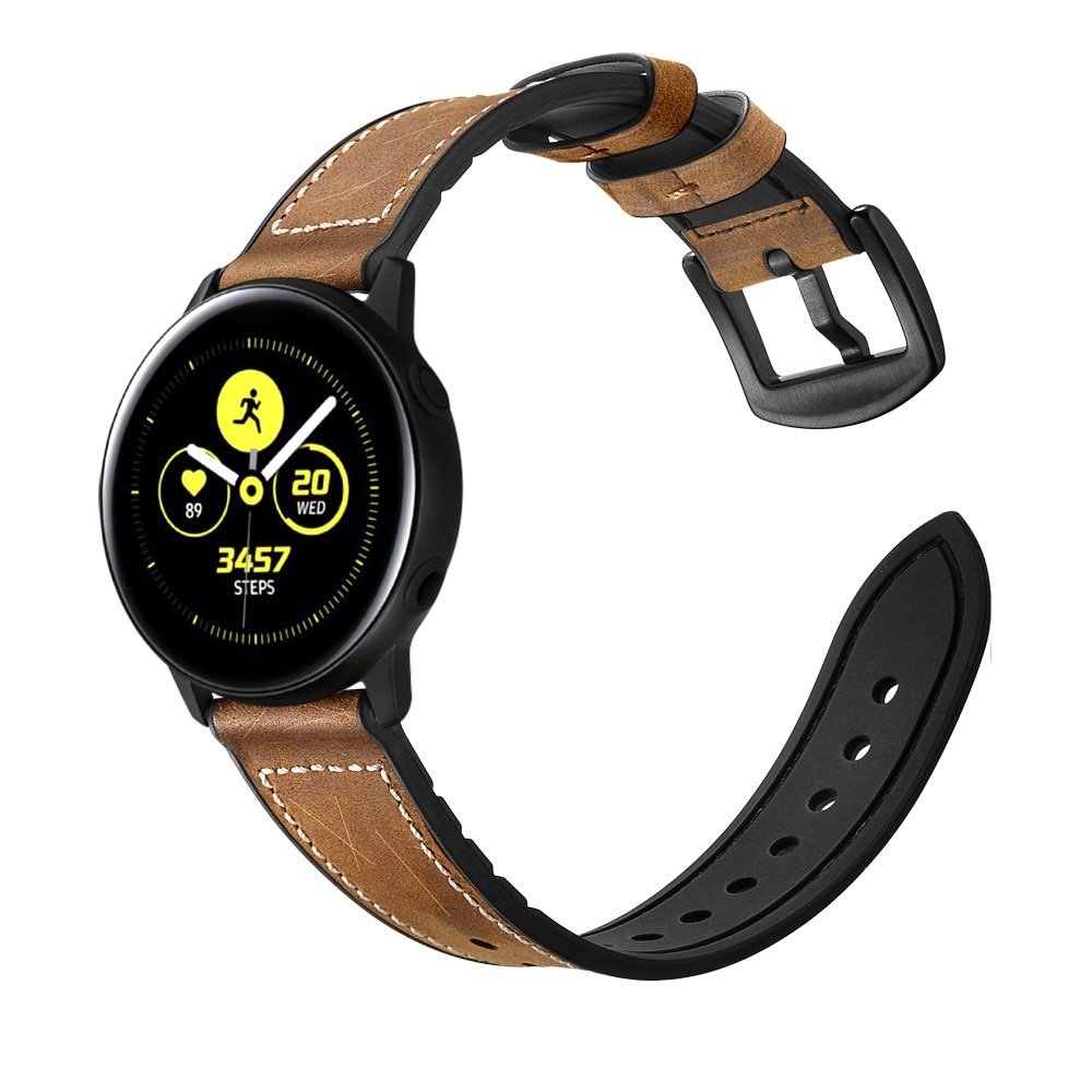 Samsung Galaxy Watch 5 40mm Premium Leren bandje Bruin