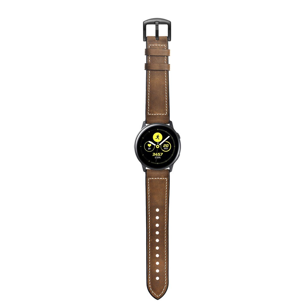 Samsung Galaxy Watch 5 44mm Premium Leren bandje Bruin