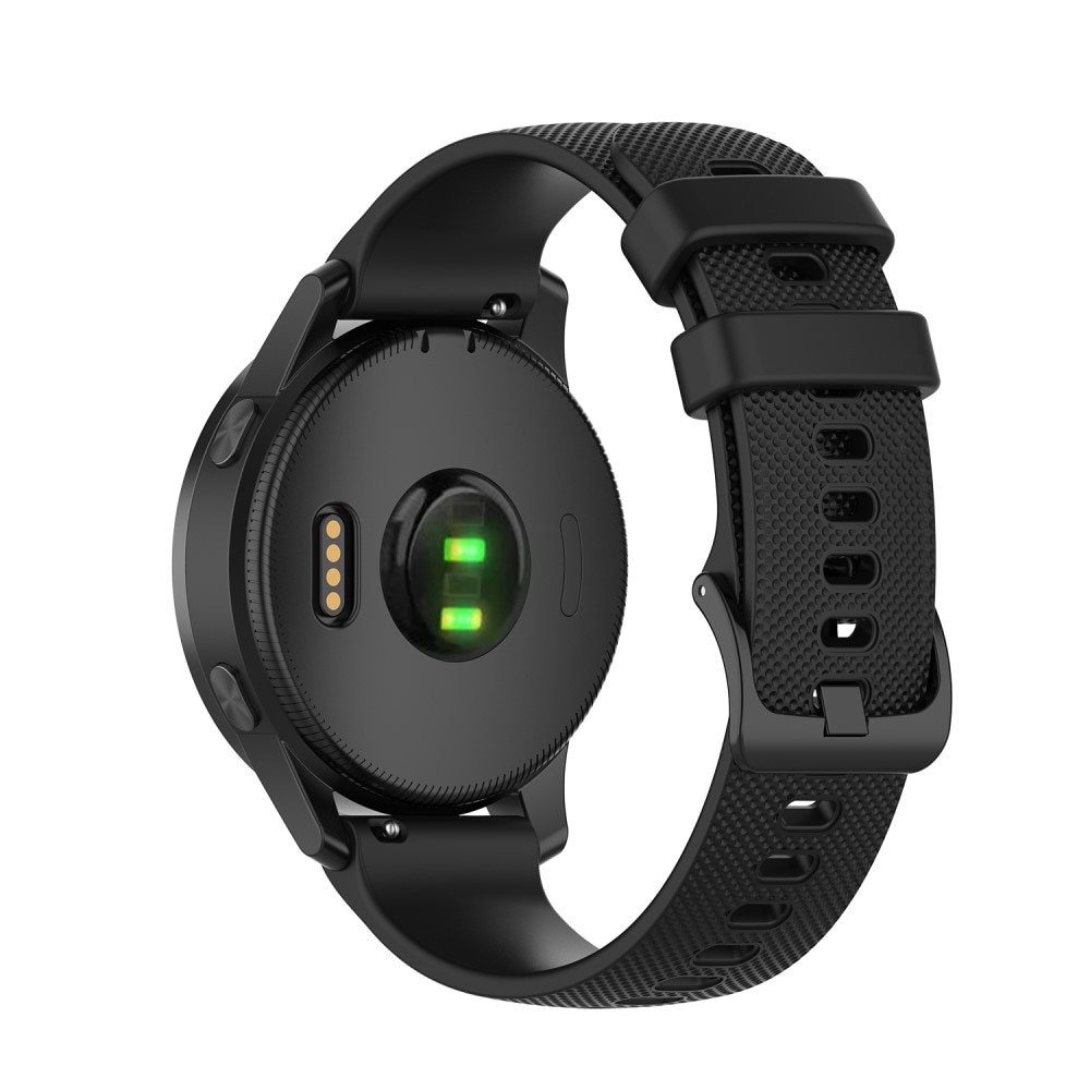 Garmin Vivoactive 4 Siliconen bandje Zwart