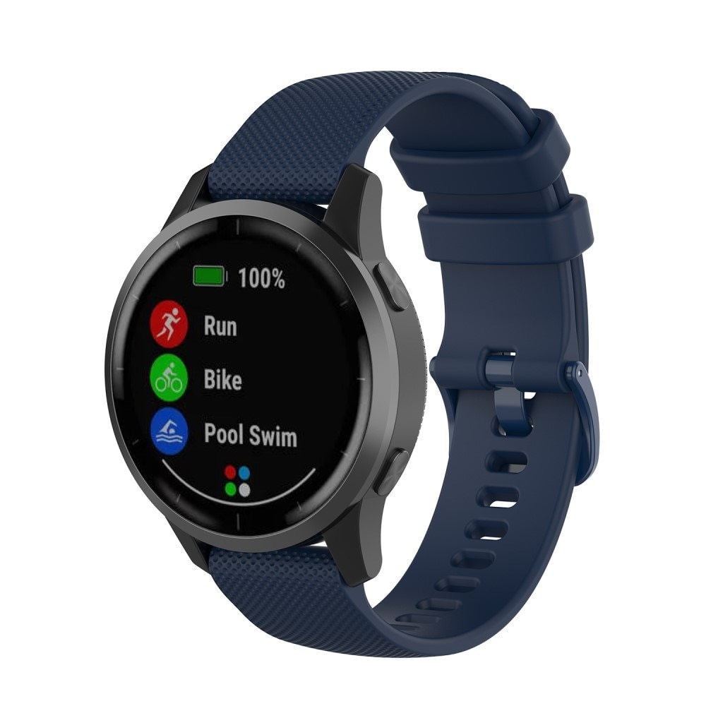 Garmin Vivoactive 4 Siliconen bandje Blauw