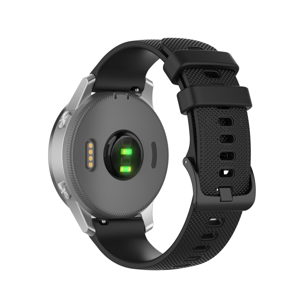 Garmin Vivoactive 4s Siliconen bandje Zwart