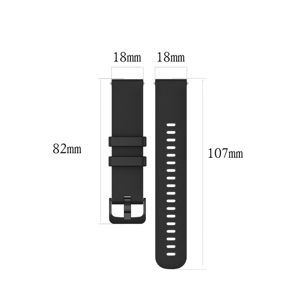 Huawei Watch GT 4 41mm Siliconen bandje zwart