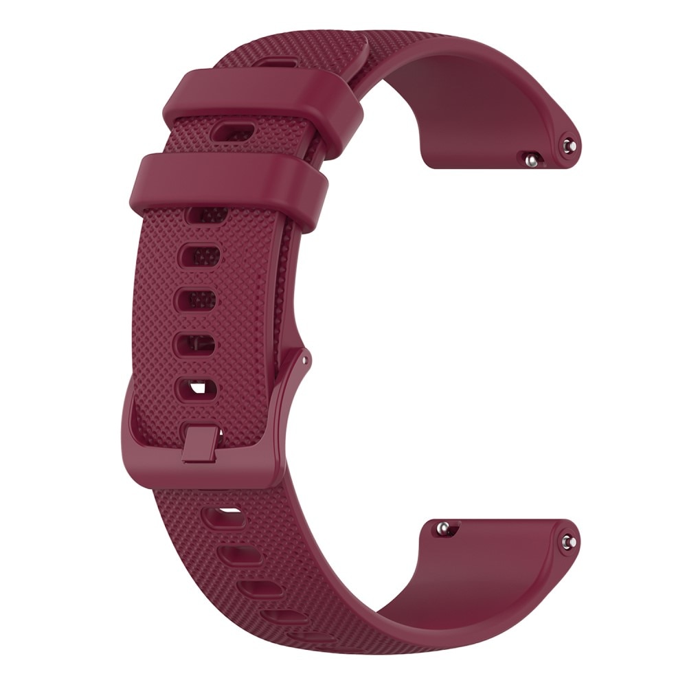 Withings Steel HR 36mm Siliconen bandje bordeaux