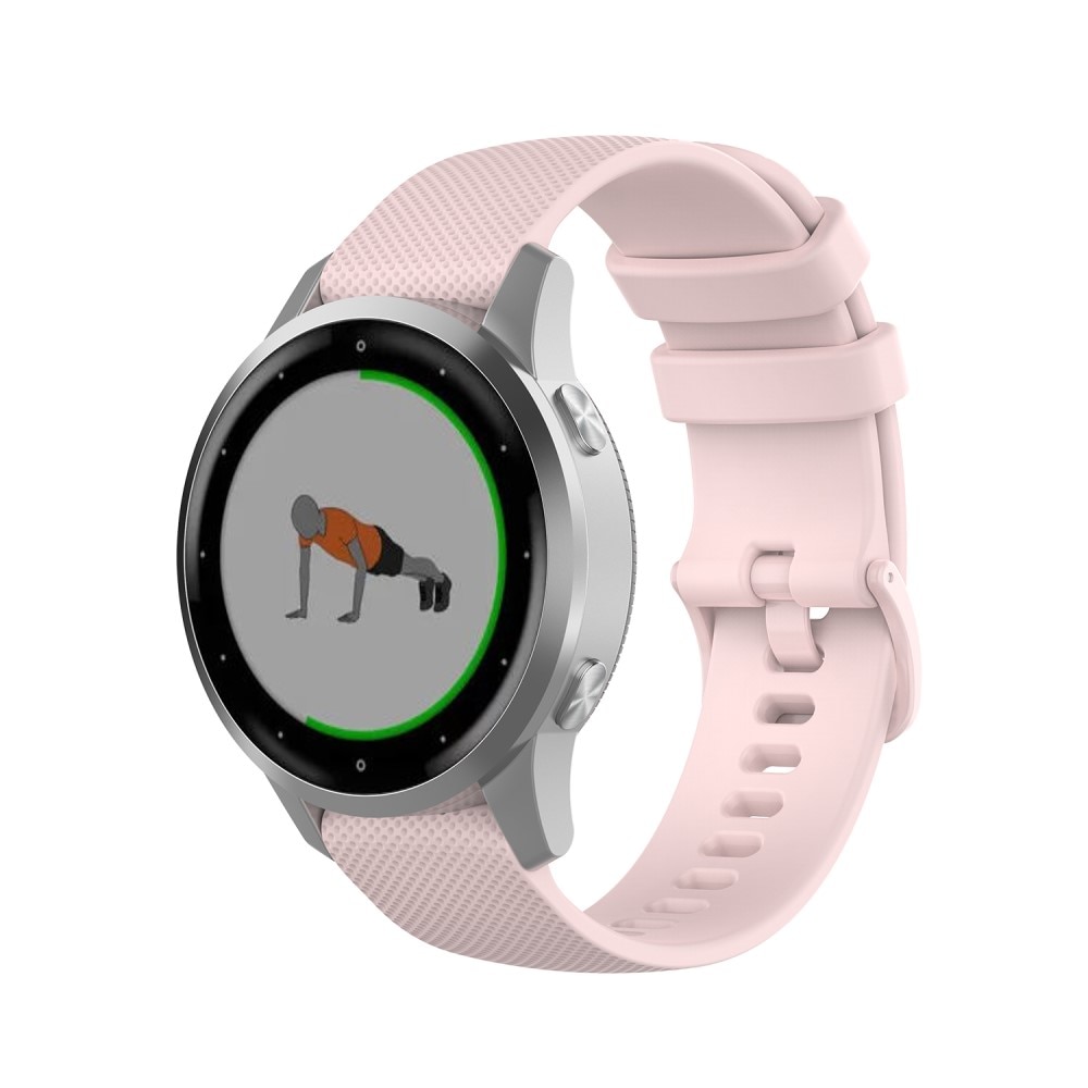 Garmin Vivoactive 4s Siliconen bandje Roze