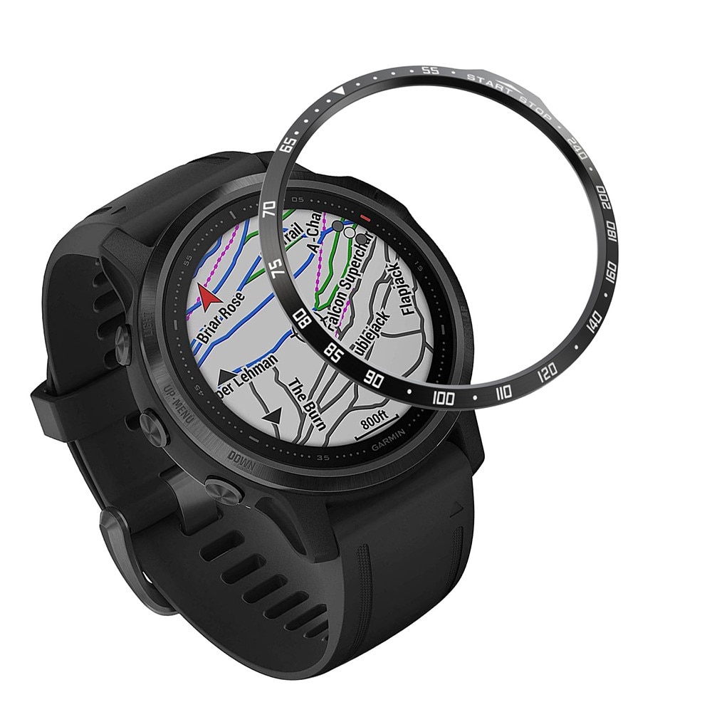 Garmin Fenix 6S Pro Bezel Ring Zwart