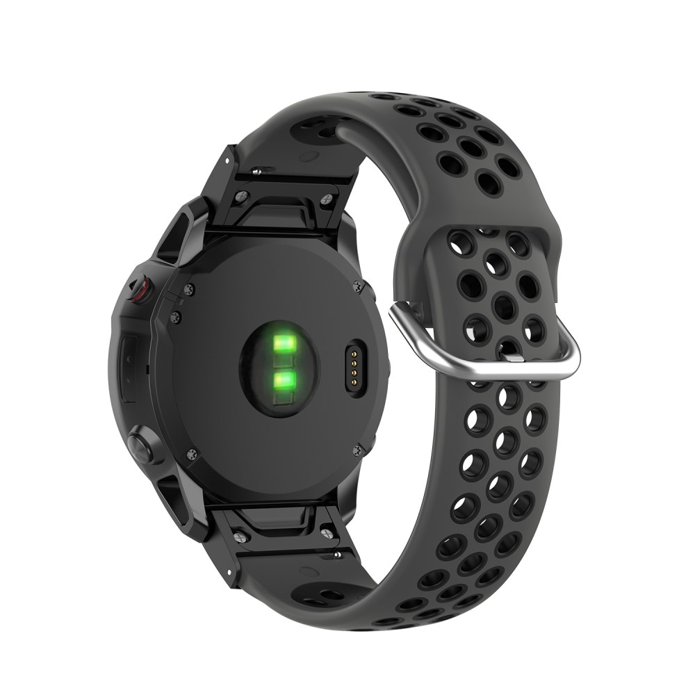 Garmin Epix Pro 51mm Gen 2 Sport Siliconen bandje zwart