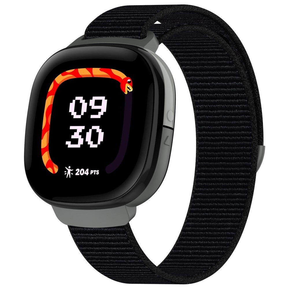 Fitbit Ace LTE Nylon bandje Zwart