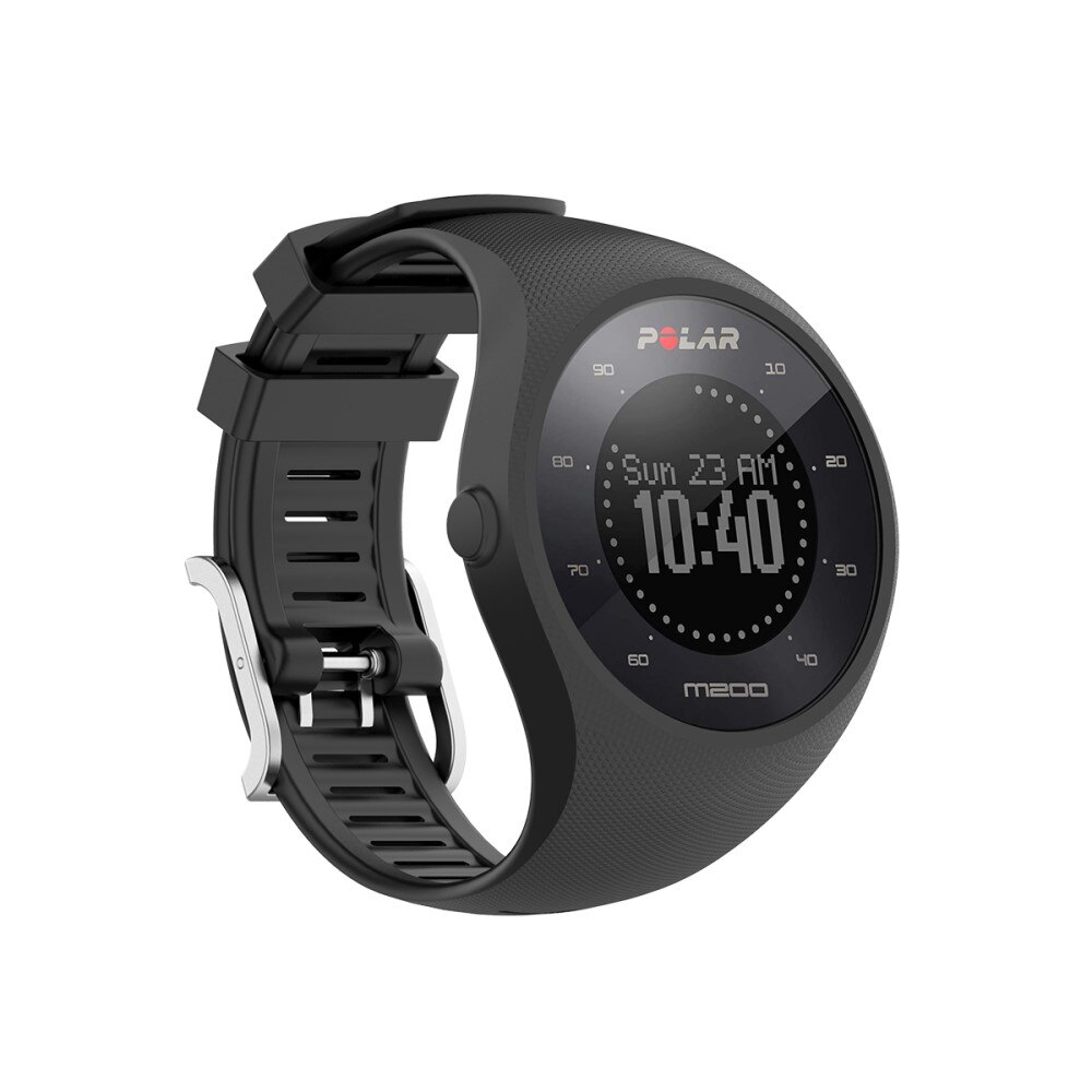 Polar M200 Siliconen bandje zwart