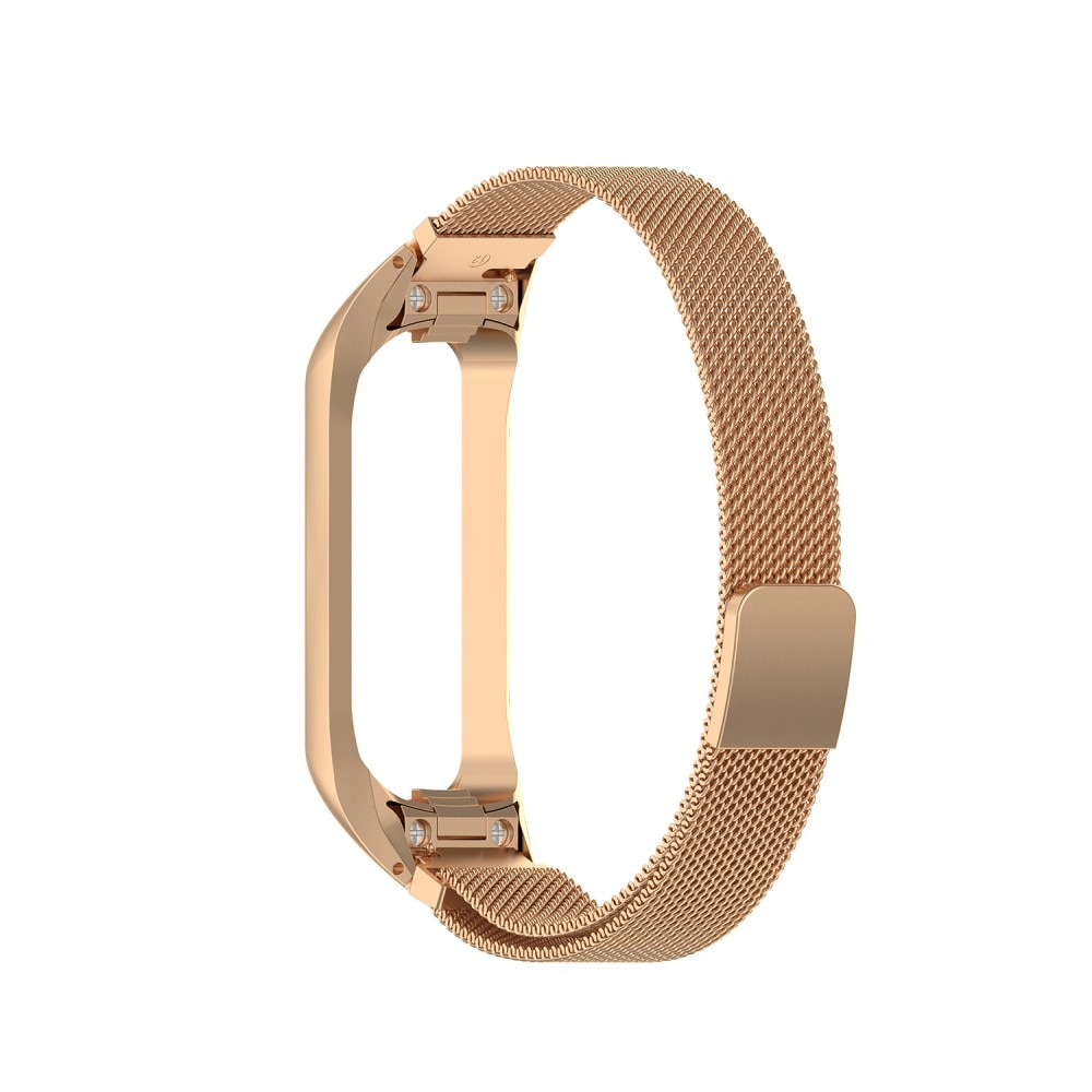 Samsung Galaxy Fit 2 Milanese bandje rosé goud