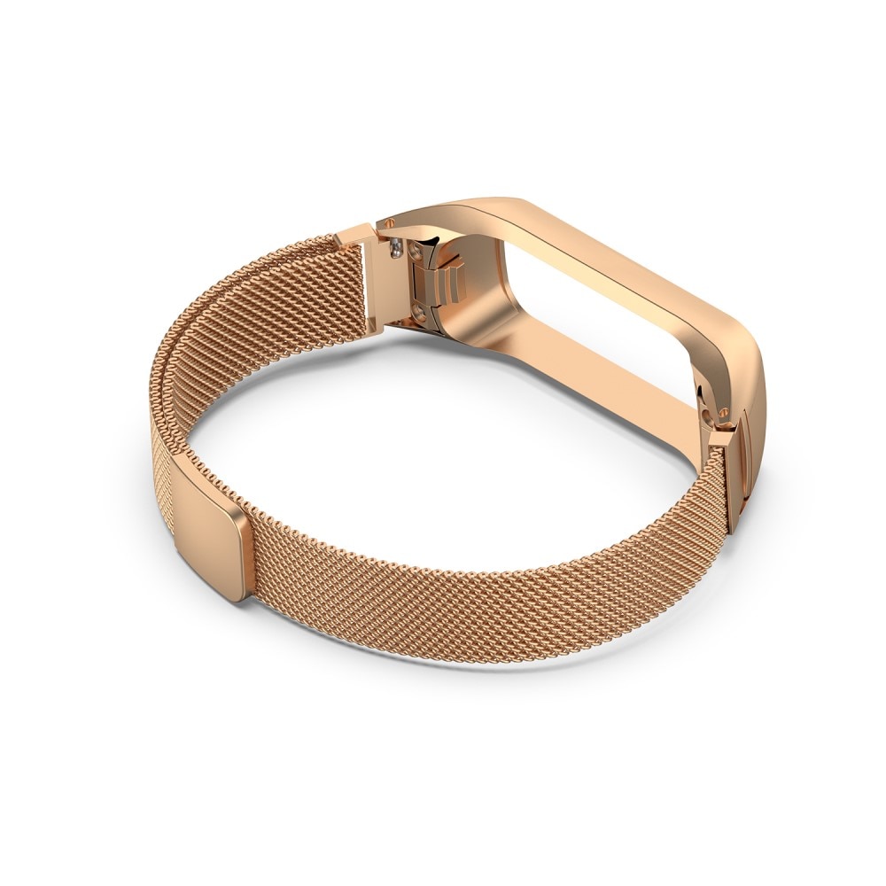 Samsung Galaxy Fit 2 Milanese bandje rosé goud