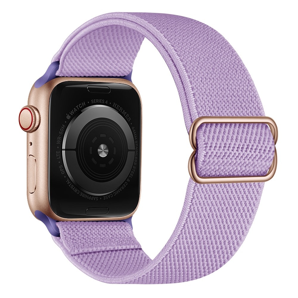 Apple Watch 42mm Elastisch Nylon bandje Paars