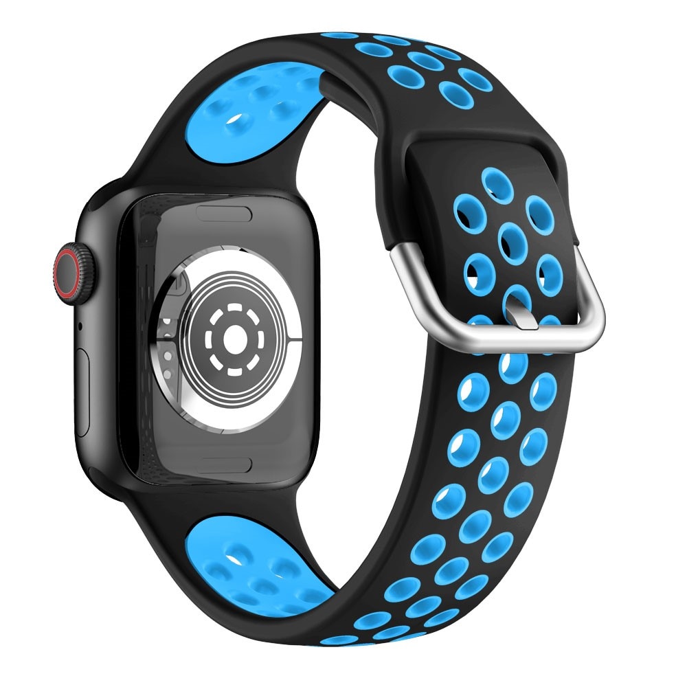 Apple Watch 42/44/45 mm Sport Siliconen bandje Blauw