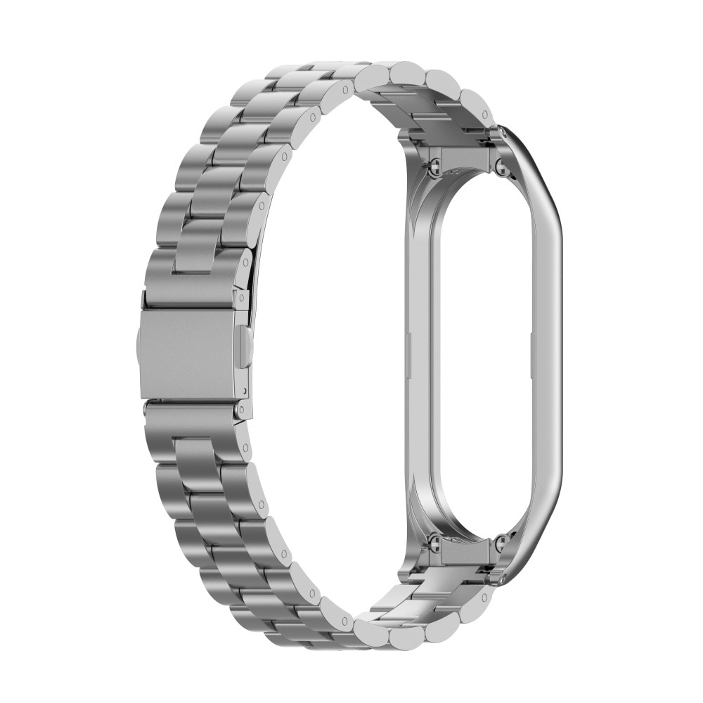 Xiaomi Mi Band 5/6 Metalen Armband Zilver