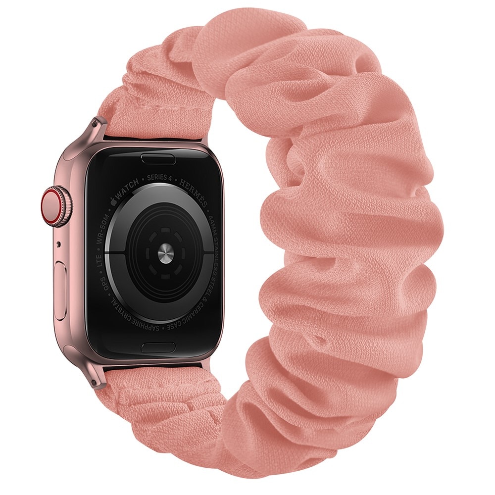 Apple Watch 38/40/41 mm Scrunchie bandje Roze/Rosé goud