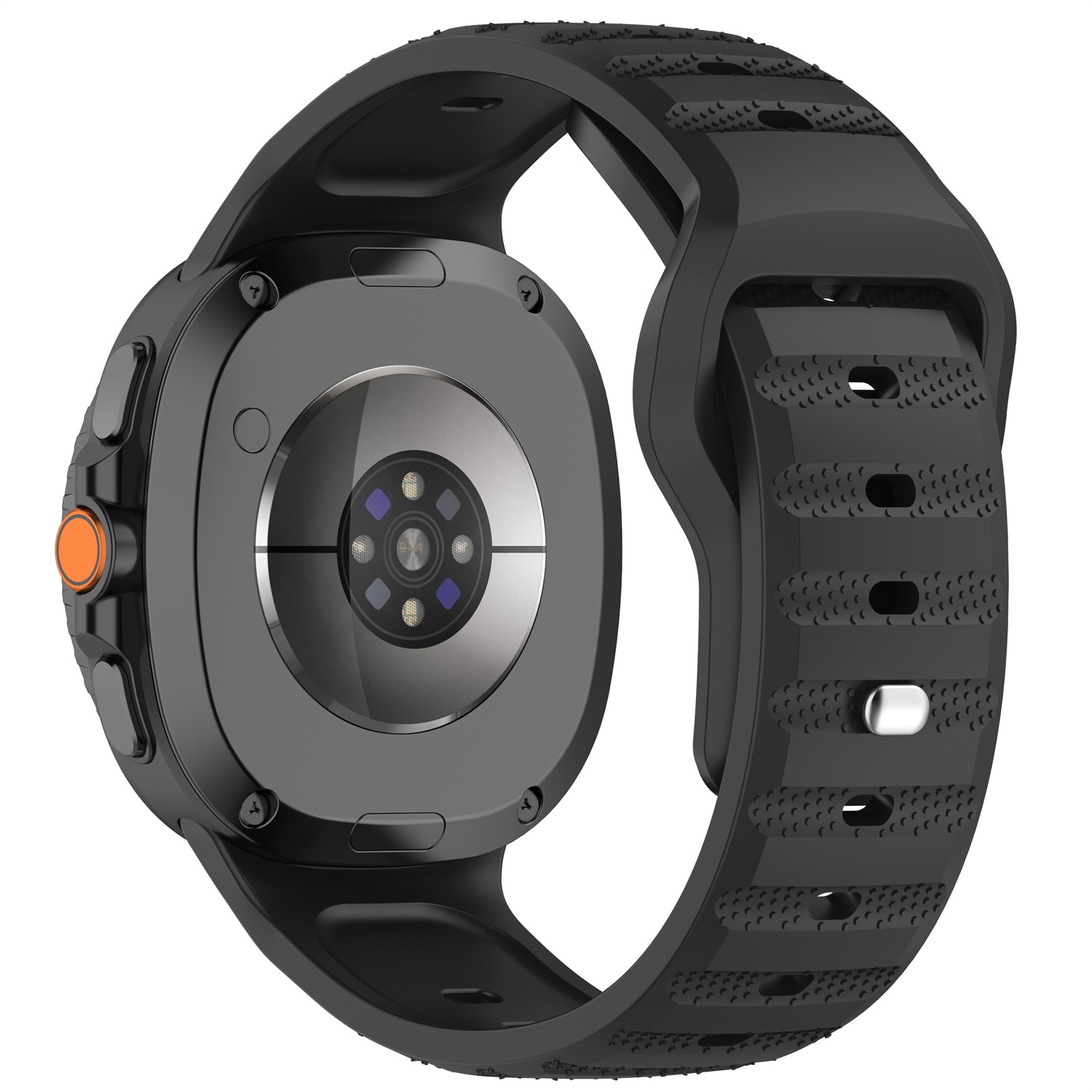 Samsung Galaxy Watch 8 Classic Siliconen bandje Zwart