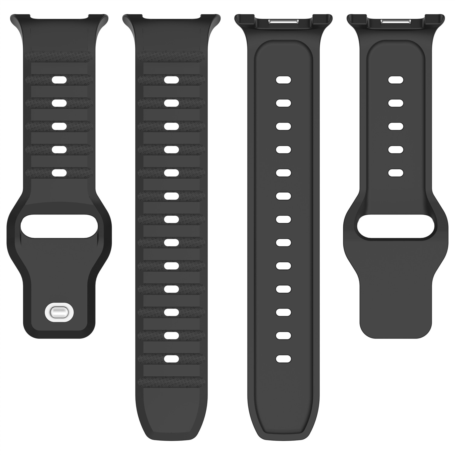 Samsung Galaxy Watch 8 40mm Siliconen bandje Zwart