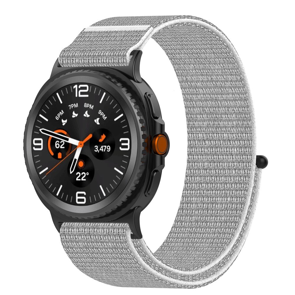 Samsung Galaxy Watch 8 Classic Nylon bandje Grijs