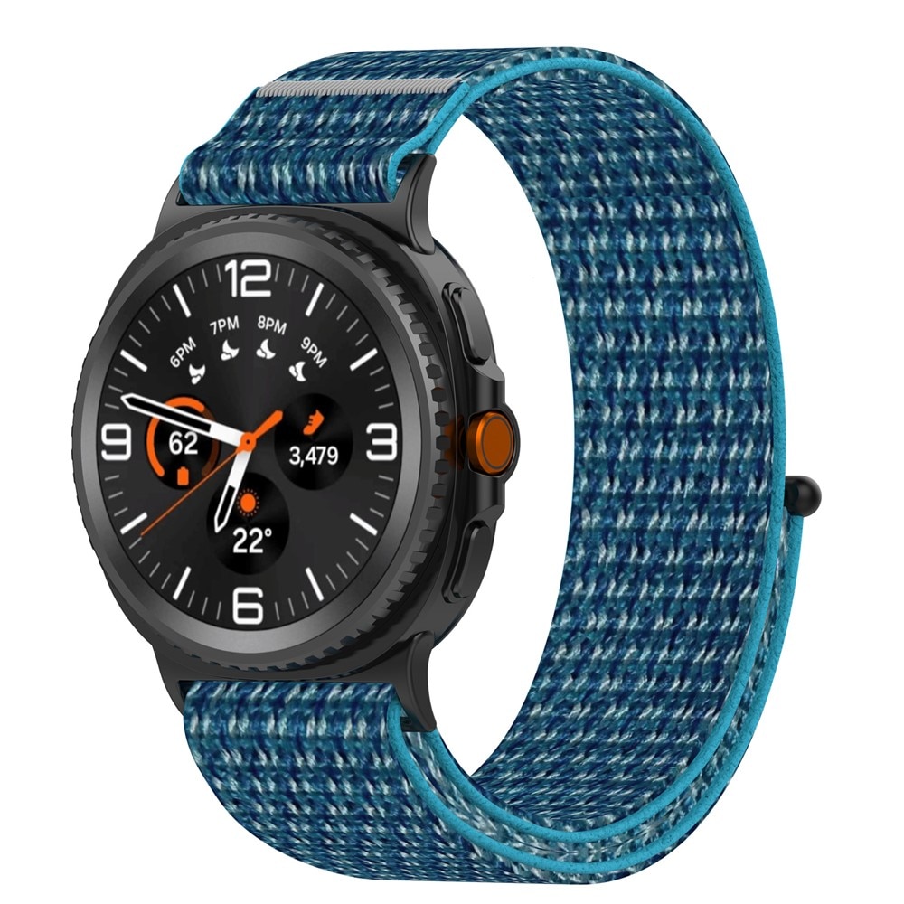 Samsung Galaxy Watch 8 40mm Nylon bandje Blauw