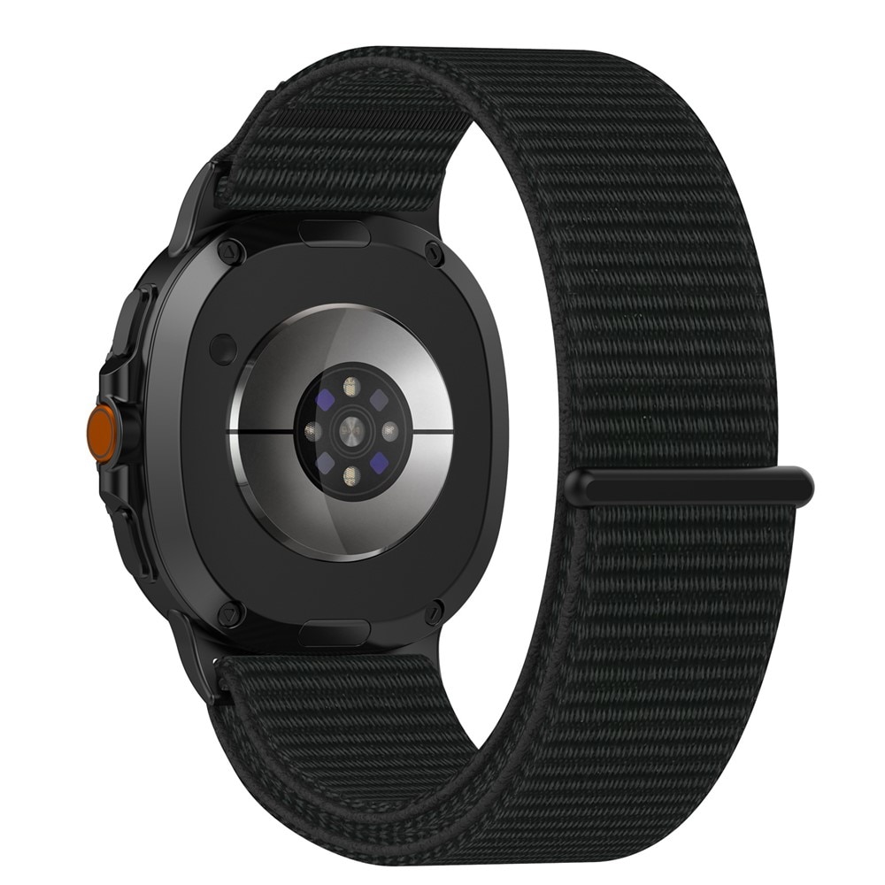 Samsung Galaxy Watch Ultra (2025) Nylon bandje Zwart