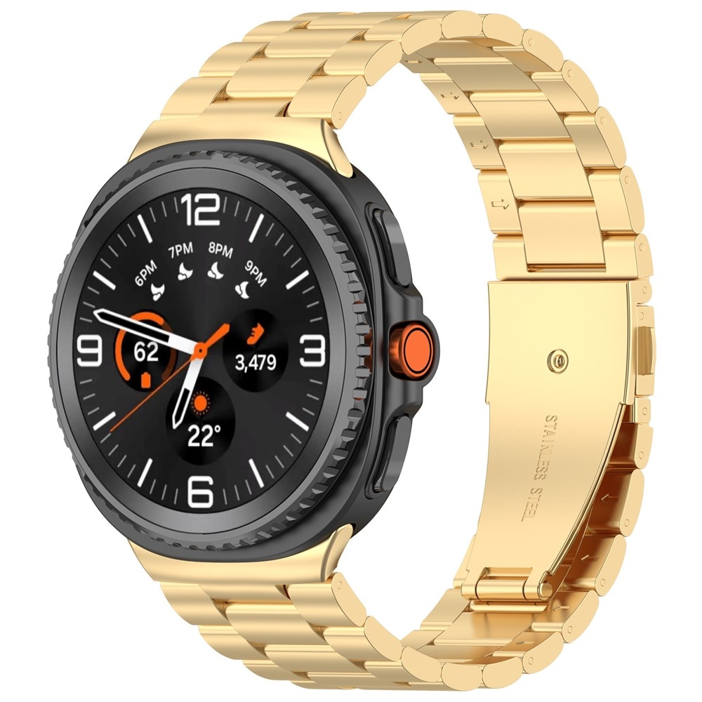 Samsung Galaxy Watch 8 44mm Metalen Armband Goud