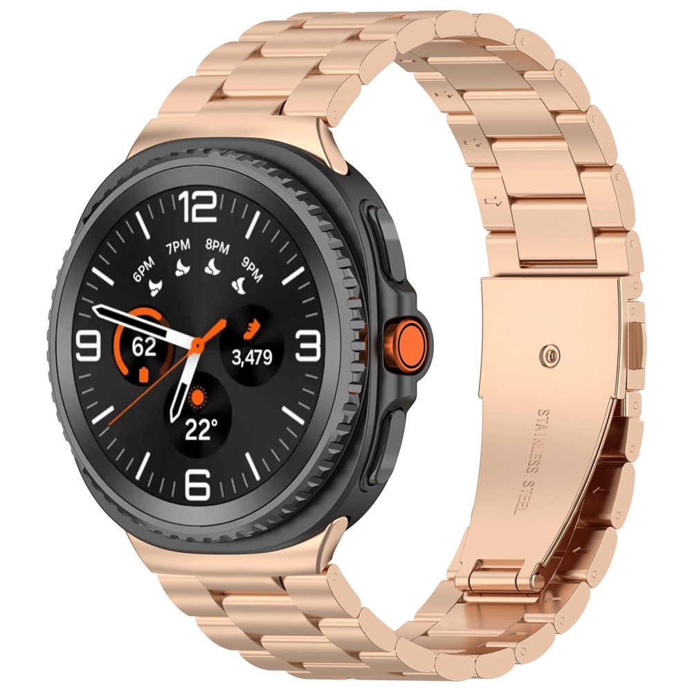 Samsung Galaxy Watch 8 Classic Metalen Armband Rosé goud
