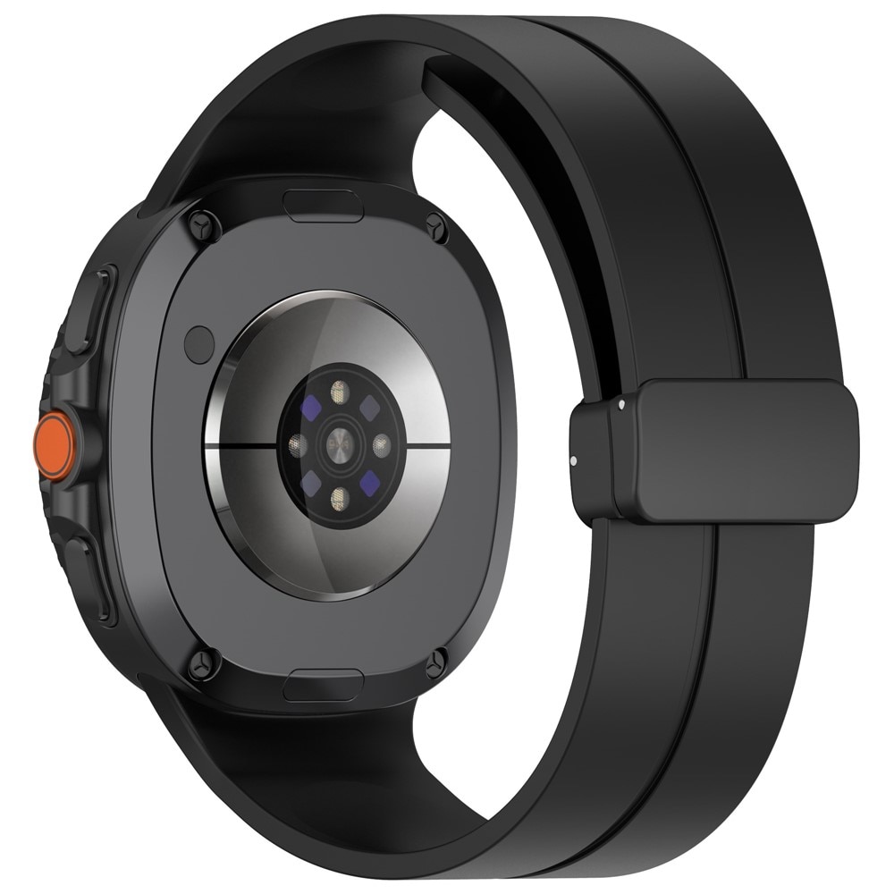 Samsung Galaxy Watch 8 Classic Siliconen bandje Zwart