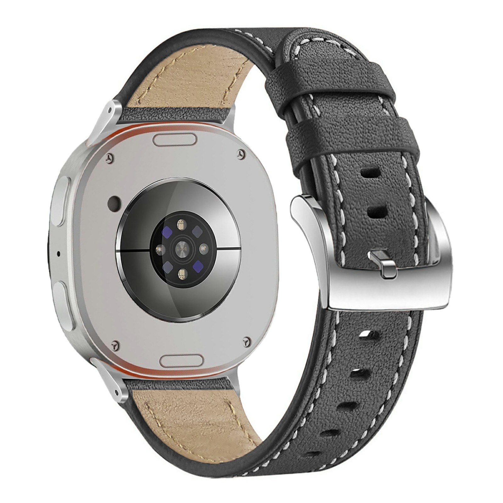 Samsung Galaxy Watch 8 40mm Leren bandje Zwart