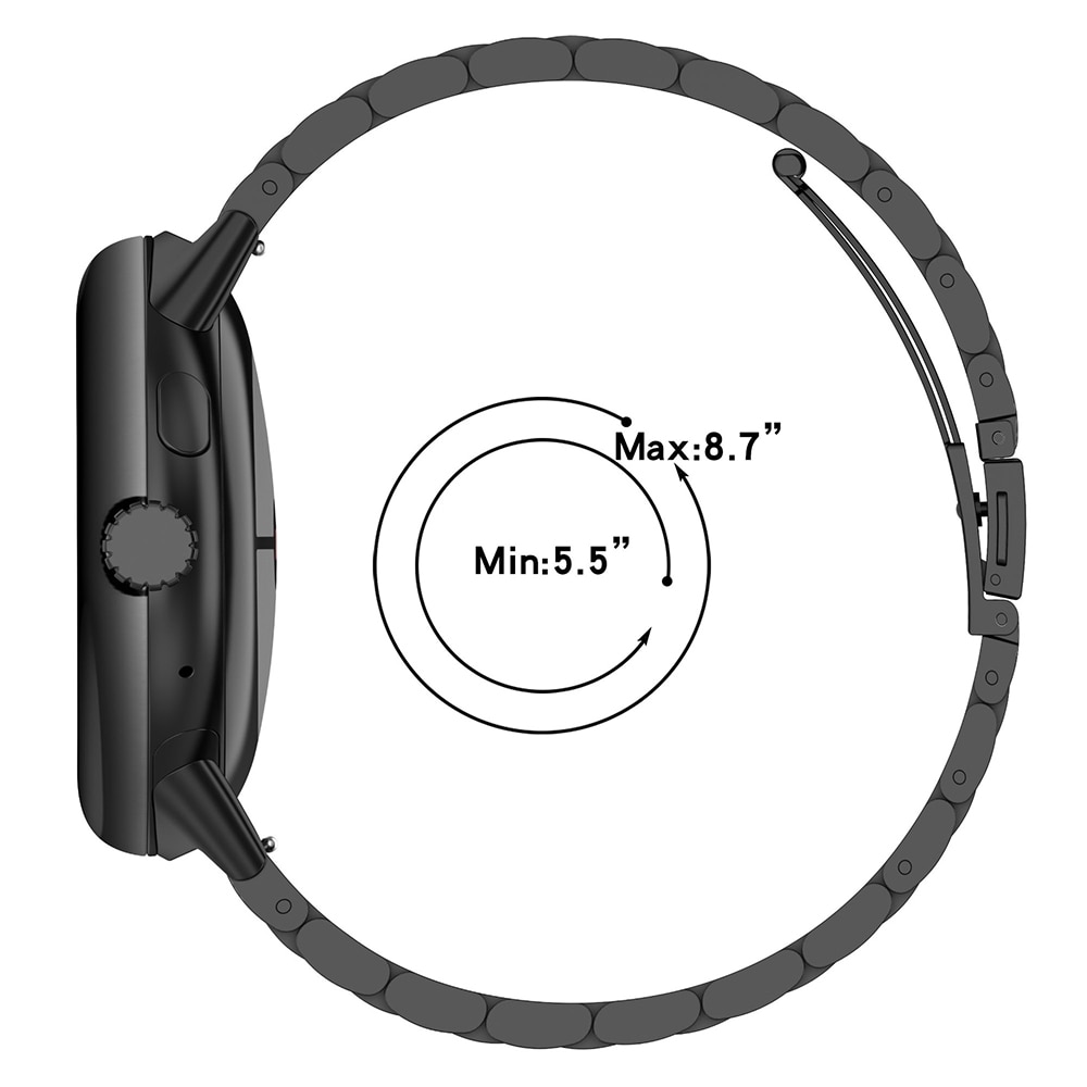 Google Pixel Watch 2 Titanium Armband Zwart
