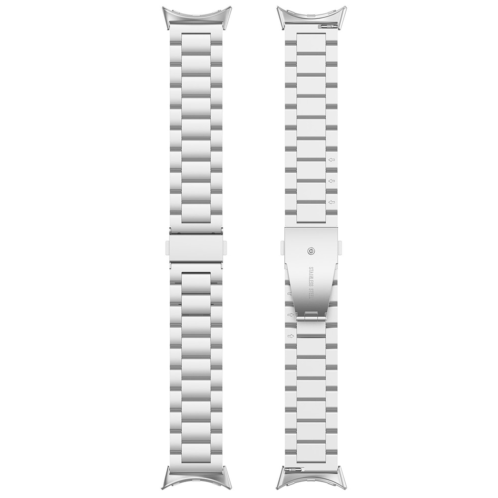Google Pixel Watch 3 41mm Titanium Armband Zilver