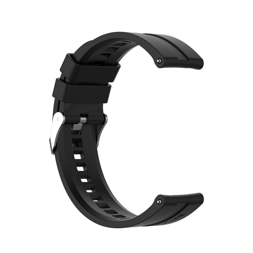 Huawei Watch 3/Watch 3 Pro Siliconen bandje Zwart