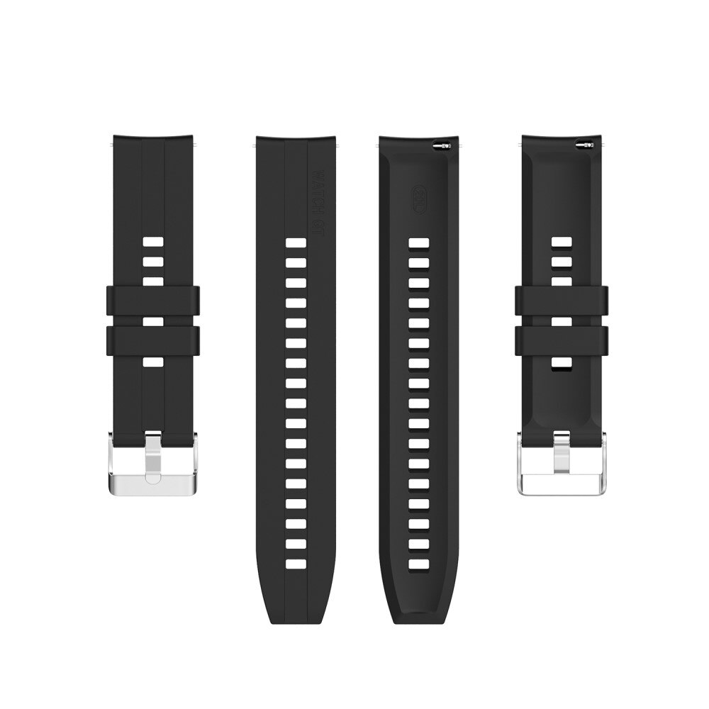 Huawei Watch 3/Watch 3 Pro Siliconen bandje Zwart