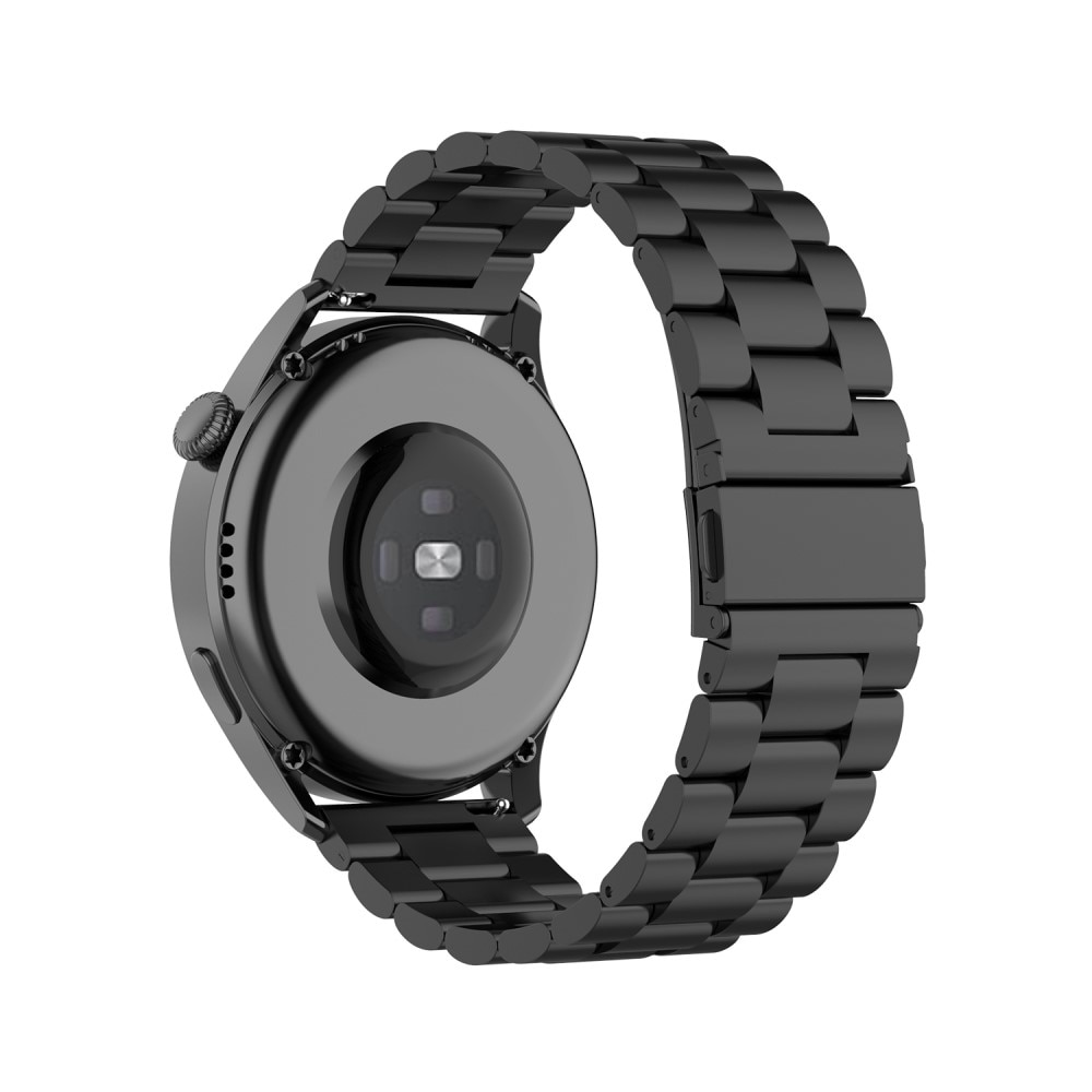 Huawei Watch 3/3 Pro Metalen Armband Zwart