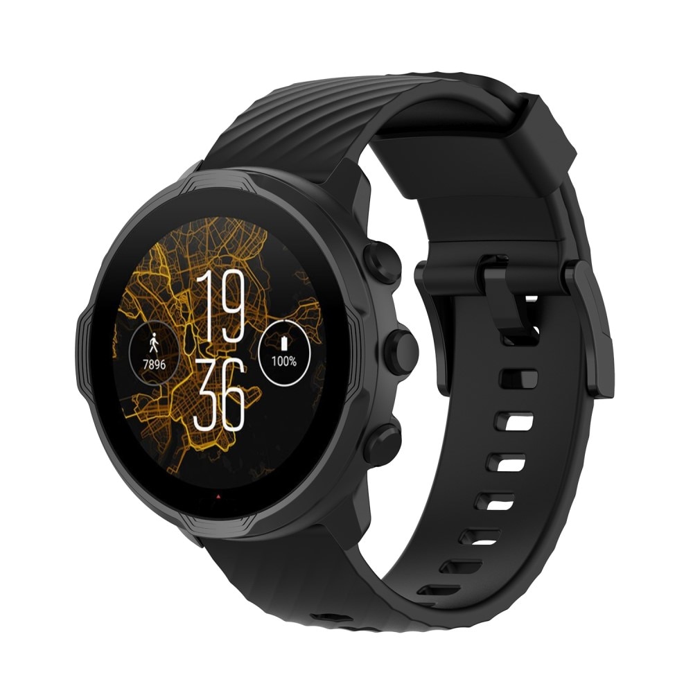 Mobvoi Ticwatch Pro 5 Siliconen bandje Zwart