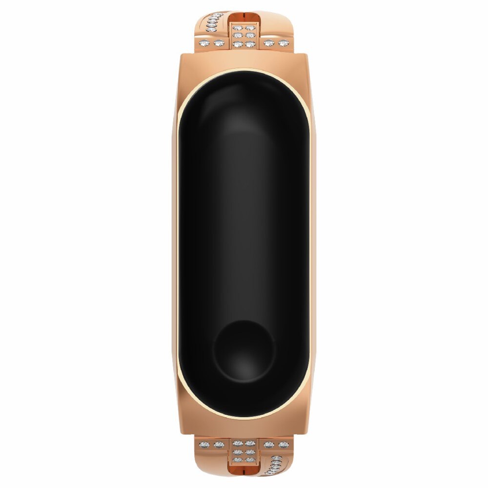 Xiaomi Mi Band 3/4 Crystal Bracelet Rosé goud