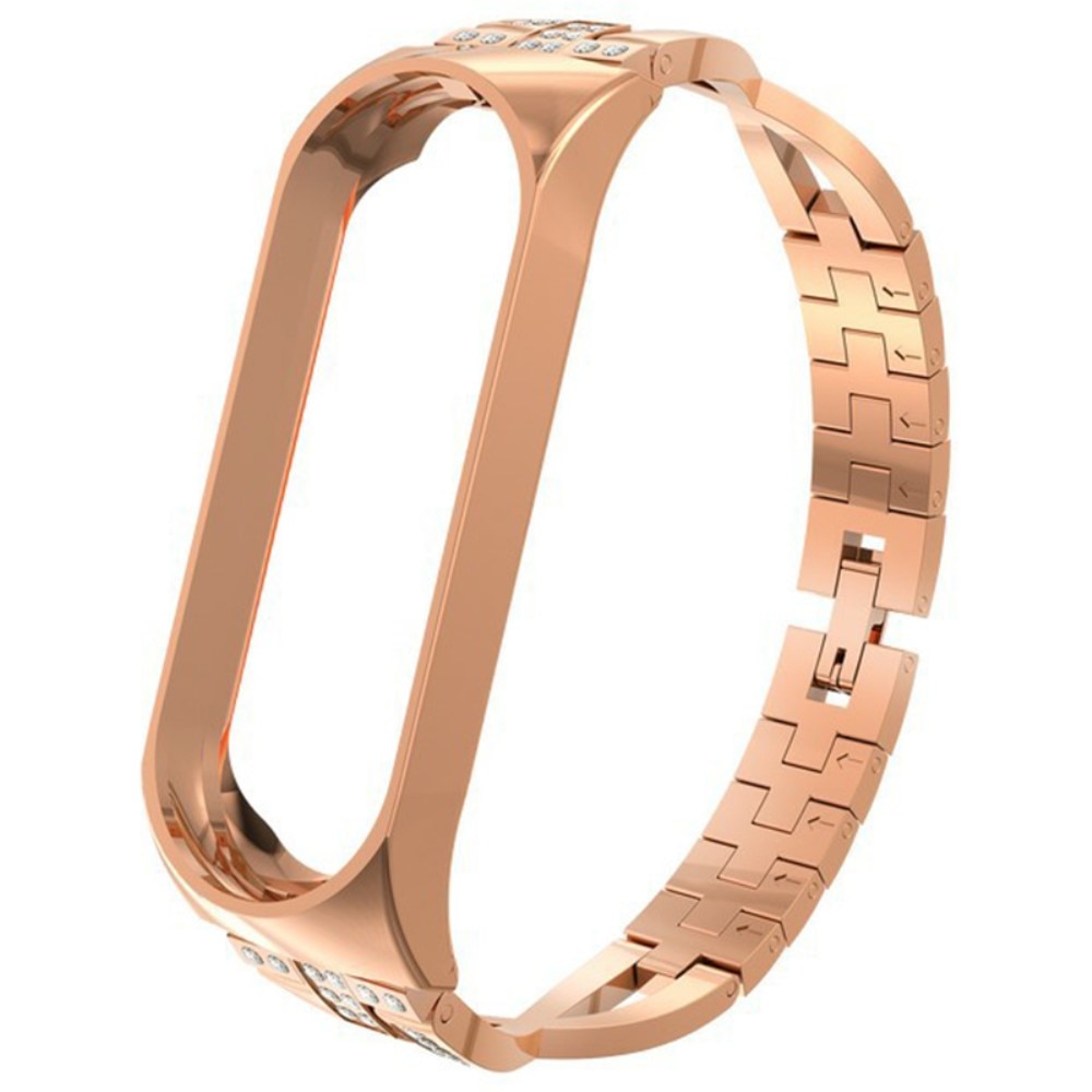 Xiaomi Mi Band 5/6 Crystal Bracelet Rosé goud