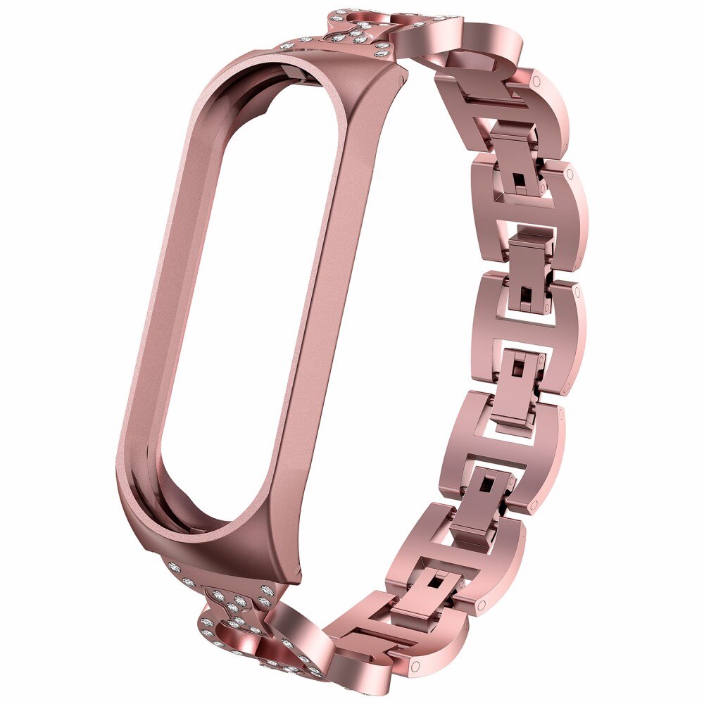 Xiaomi Mi Band 5/6 Rhinestone Bracelet Pink