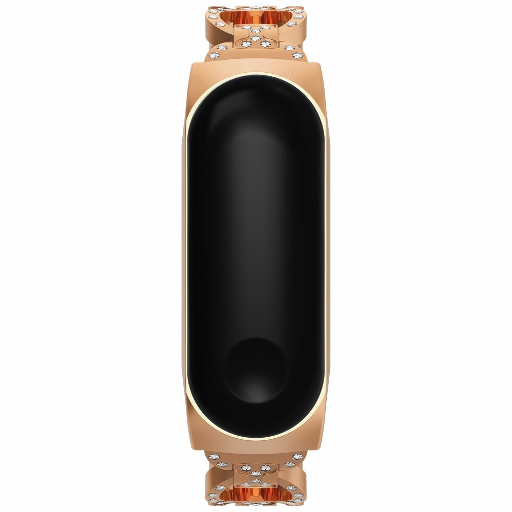 Xiaomi Mi Band 5/6 Rhinestone Bracelet Rose Gold