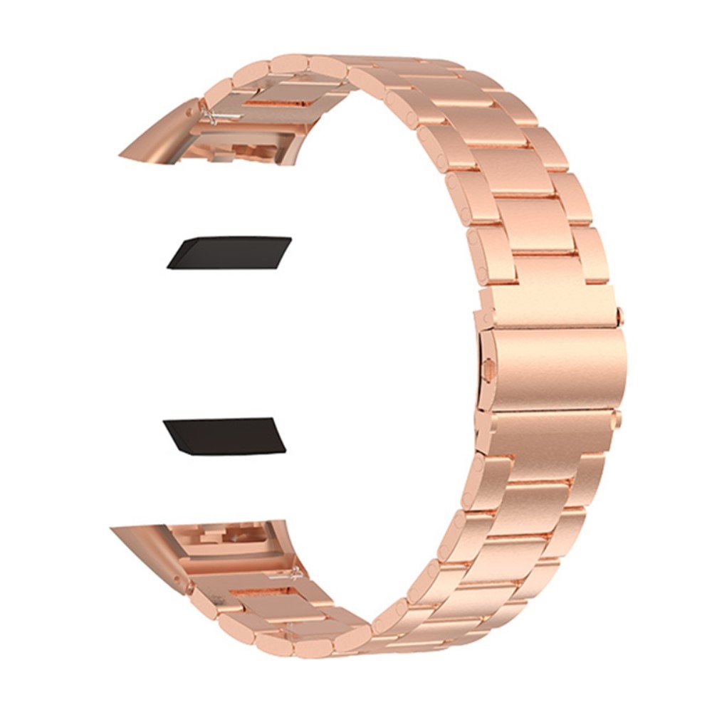 Huawei Band 6 Metalen Armband Rosé goud
