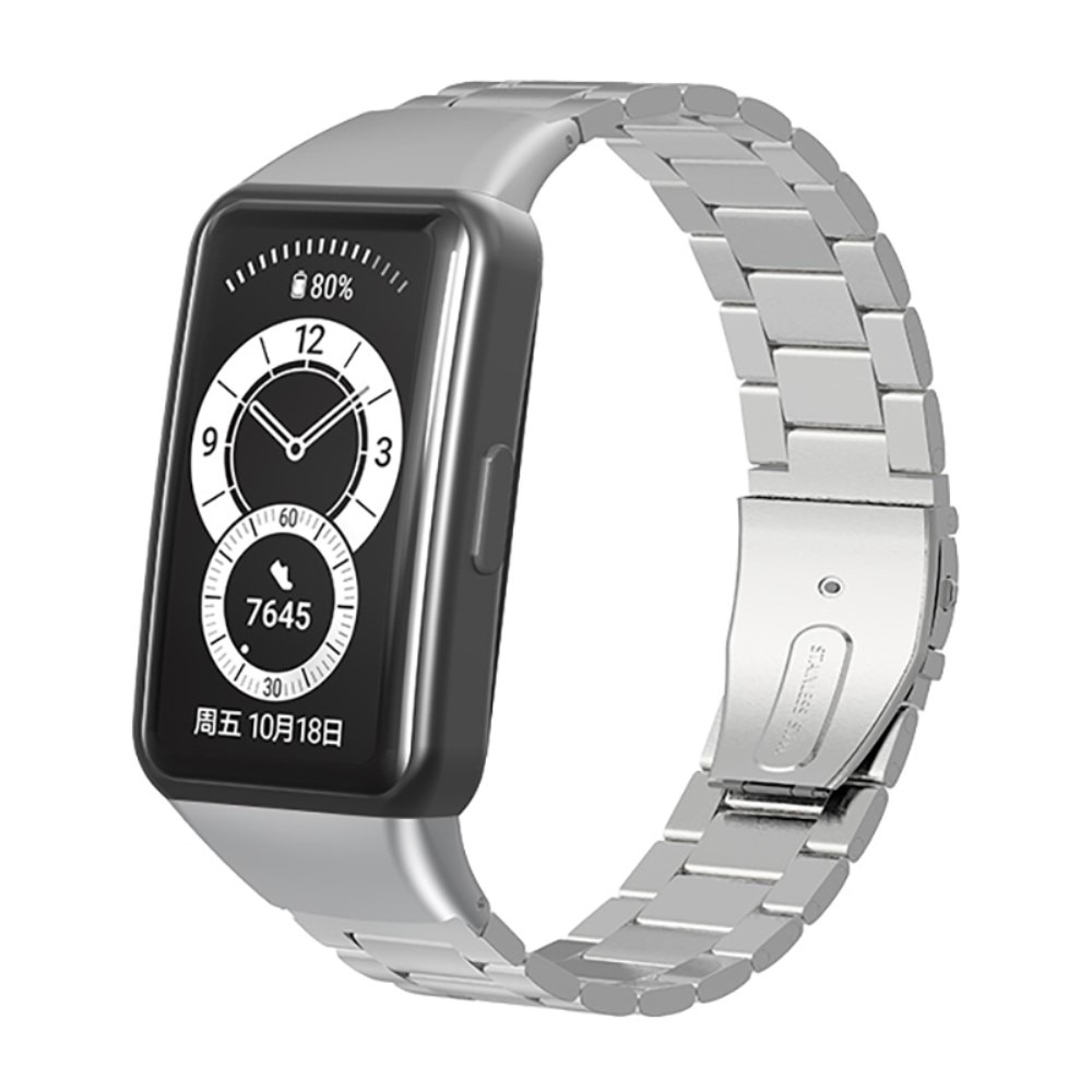 Huawei Band 6 Metalen Armband Zilver