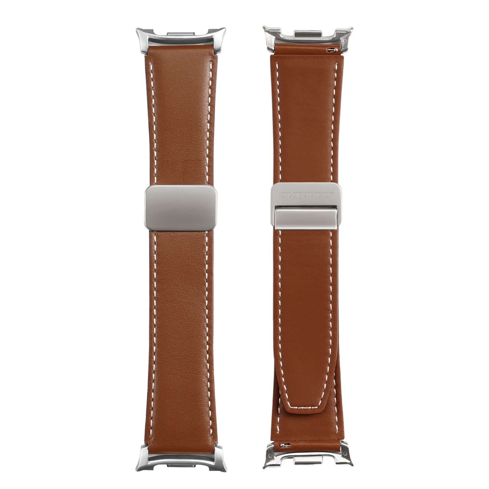 Leren Horlogeband Samsung Galaxy Watch 8 44mm Bruin