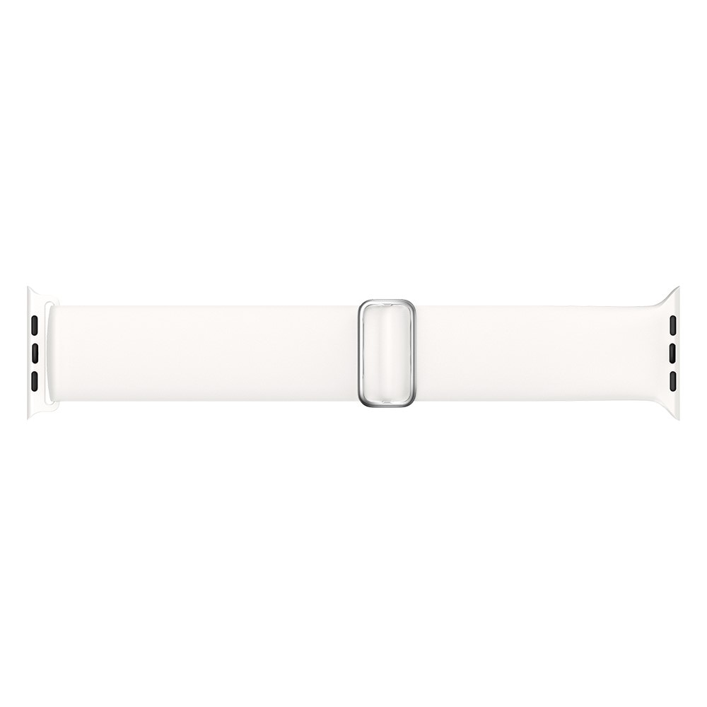 Apple Watch 42mm Elastisch silicoonbandje wit