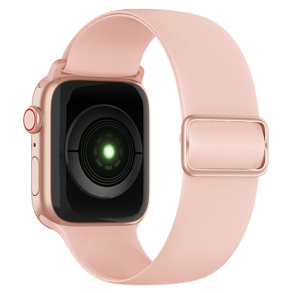 Apple Watch 40mm Elastisch silicoonbandje roze