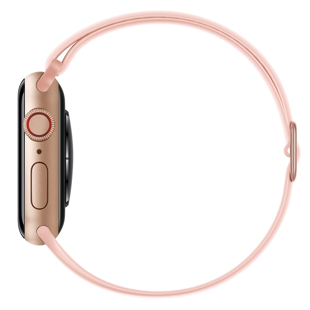 Apple Watch 41mm Series 8 Elastisch silicoonbandje Roze