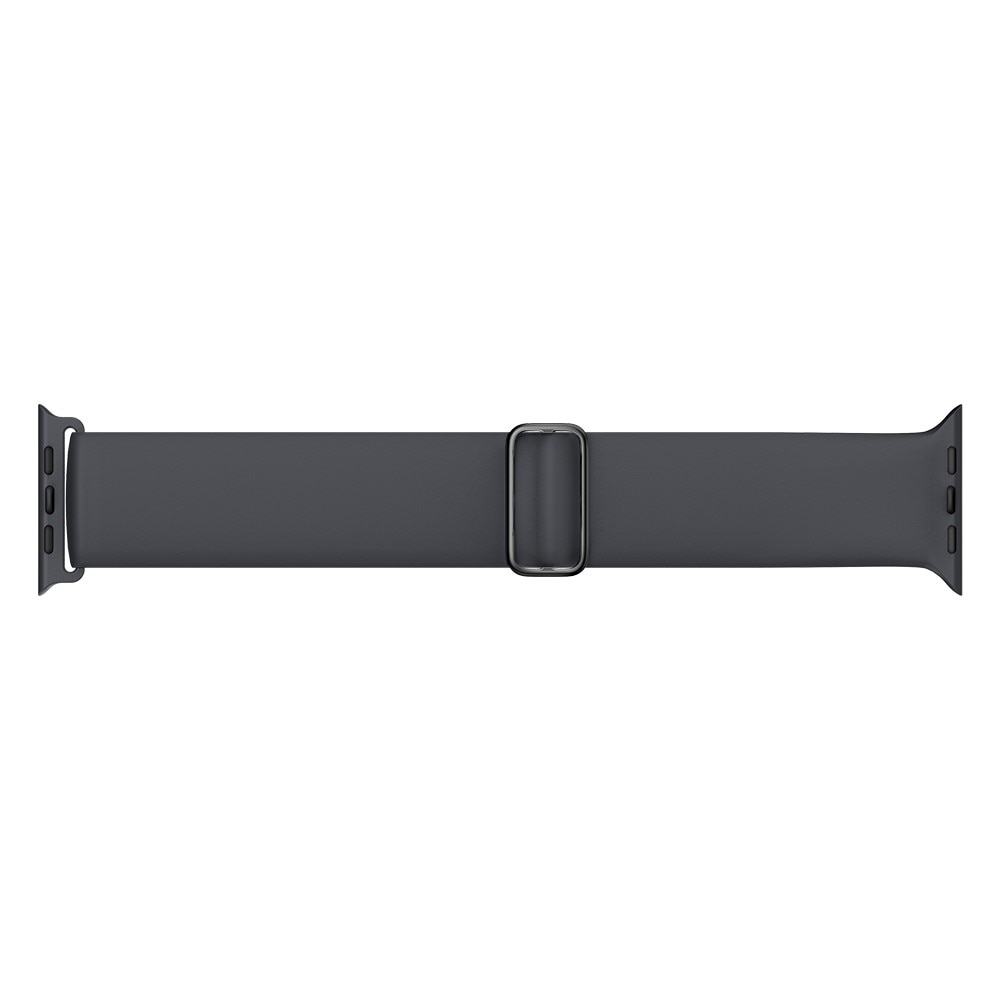 Apple Watch Ultra 49mm Elastisch silicoonbandje Grijs