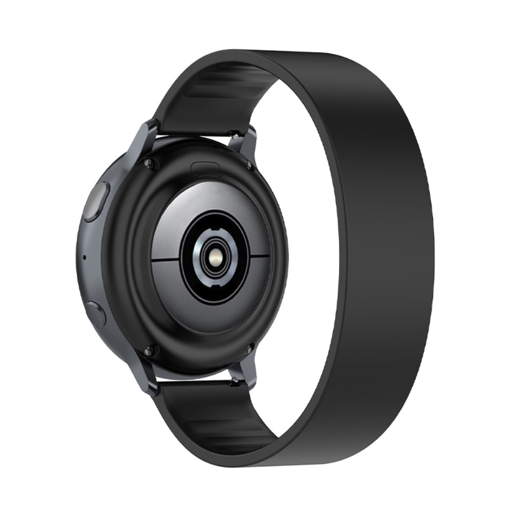 Samsung Galaxy Watch 6 44mm Elastisch silicoonbandje, zwart