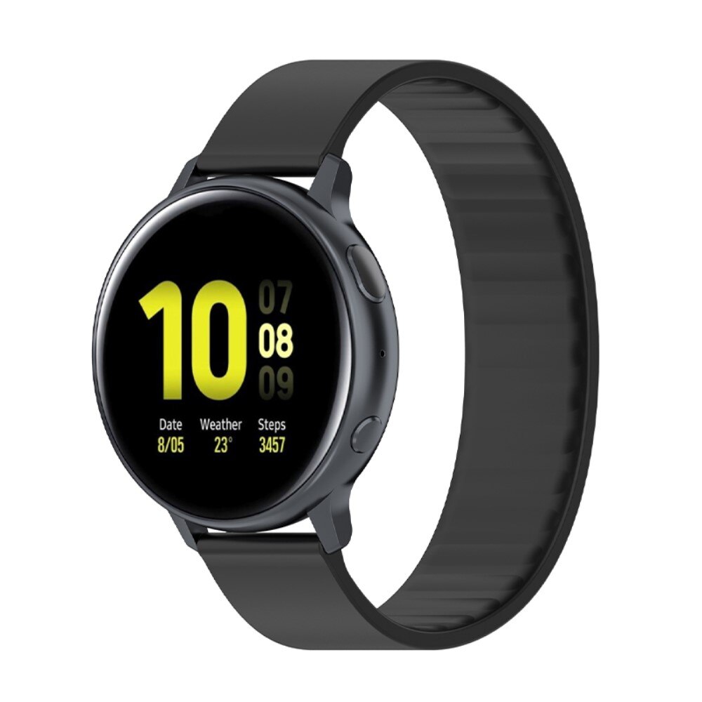 Samsung Galaxy Watch 6 44mm Elastisch silicoonbandje, zwart